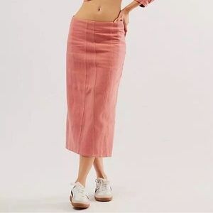 NWOT Free People, Marley Denim Skirt, Size 2